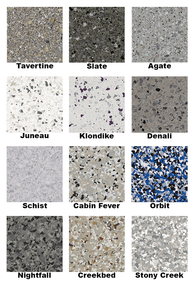 Flake Epoxy Color 1